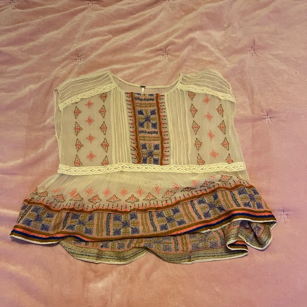 Free people boho top